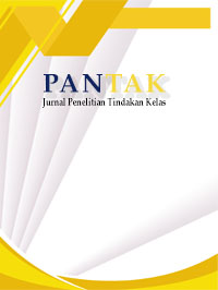 					View Vol. 2 No. 2 (2025): PANTAK: Jurnal Penelitian Tindakan Kelas | Desember
				